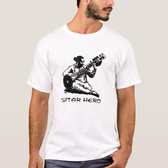 Camiseta Héroe del Sitar (Anverso)