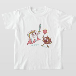 Camiseta Héroe dental vs bacterias Monster Diversión Person
