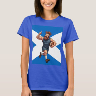 Camiseta Héroe Escocés del Rugby