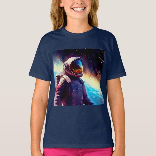 Camiseta Héroe espacial SF 1 (Anverso)