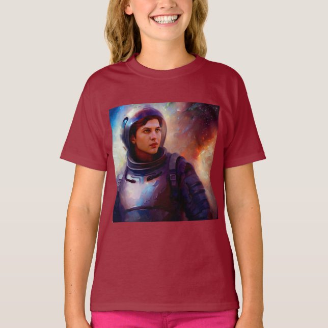 Camiseta Héroe espacial SF 4 (Anverso)