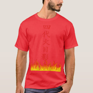 Camiseta Héroe Hokage de Anime Japan Ninja Rótulo Samurai