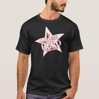Camiseta Héroe líquido - etiqueta blanca