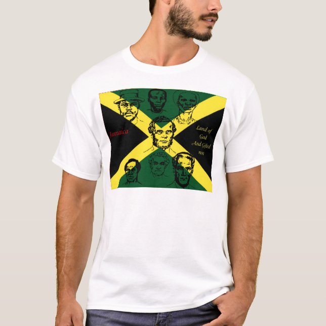 Camiseta héroe nacional de jamaica (Anverso)
