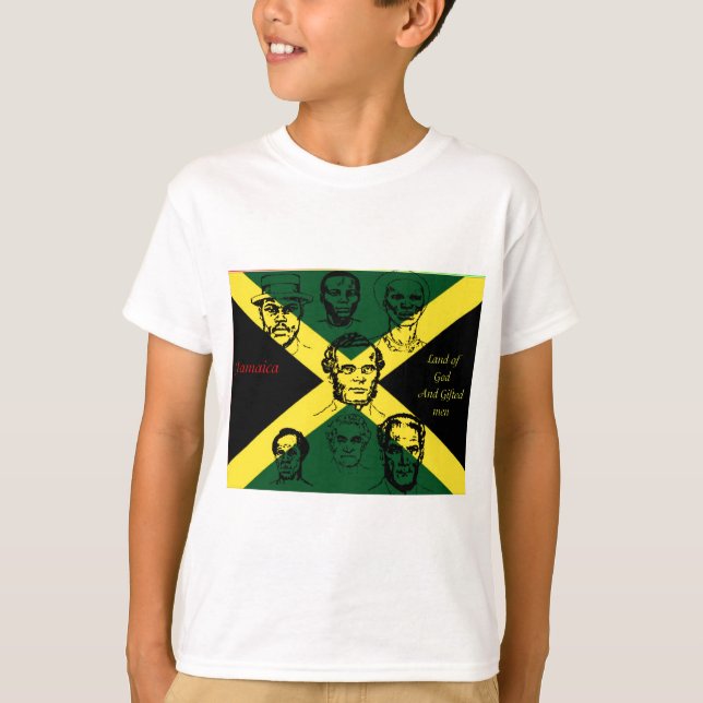 Camiseta héroe nacional de jamaica (Anverso)
