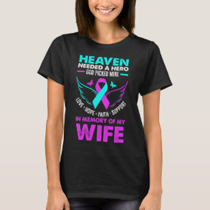 Camiseta Héroe necesitado del cielo que Dios recogió suicid