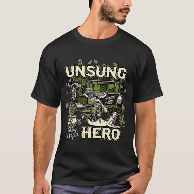 Camiseta Héroe olvidado - Tijuana Taxi (Anverso)