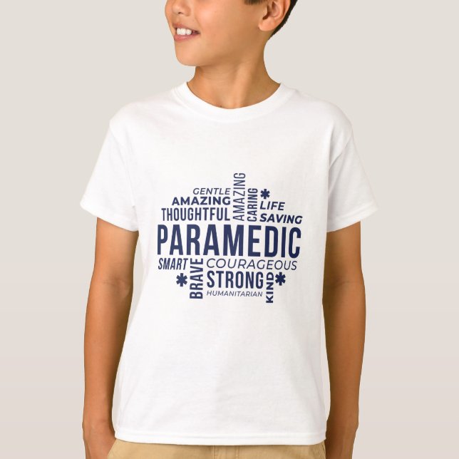 Camiseta Héroe paramédico (Anverso)