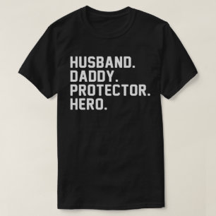 Camiseta héroe protector de papá