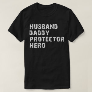 Camiseta héroe protector de papá