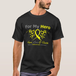 Camiseta Héroe tribal de la cinta de la endometriosis