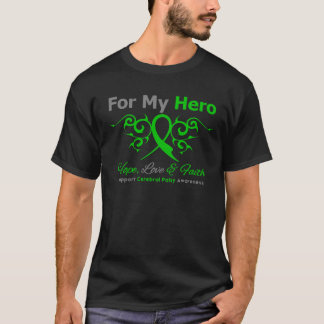 Camiseta Héroe tribal de la cinta de la parálisis cerebral