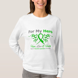 Camiseta Héroe tribal de la cinta del síndrome de Tourett