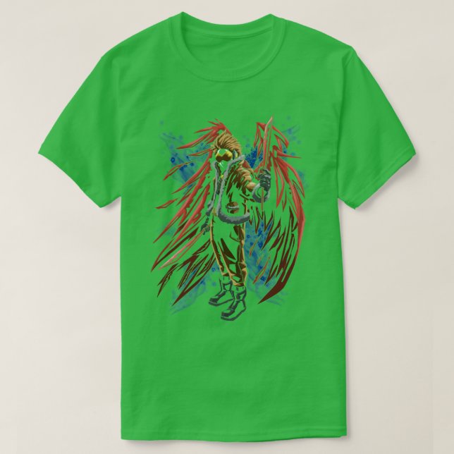 Camiseta Héroe volador (Diseño del anverso)
