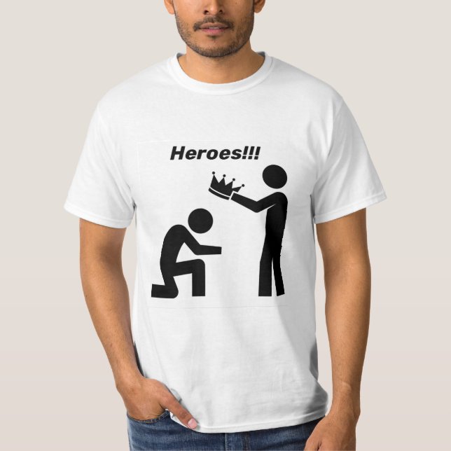 Camiseta Heroes  (Anverso)