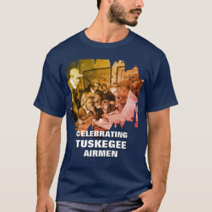 Camiseta Héroes afroamericanos de TUSKEGEE AIRMEN