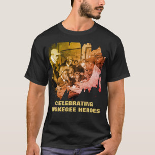 CAMISETA HÉROES AFROAMERICANOS TUSKEGEE AIRMEN
