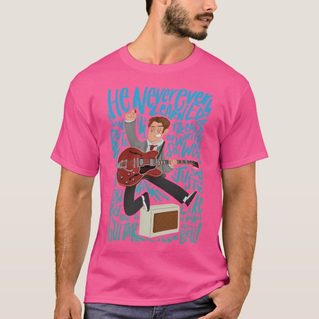 Camiseta Héroes de guitarra - Marty Mcfly (Anverso)