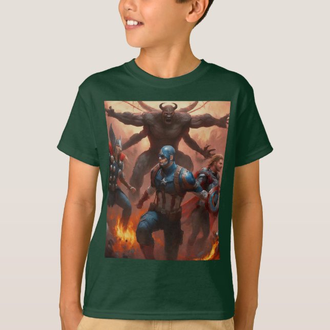 Camiseta Héroes de incendios forestales (Anverso)