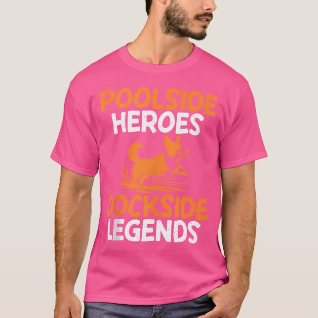 Camiseta Héroes De La Piscina Leyendas Del Márquez (Anverso)