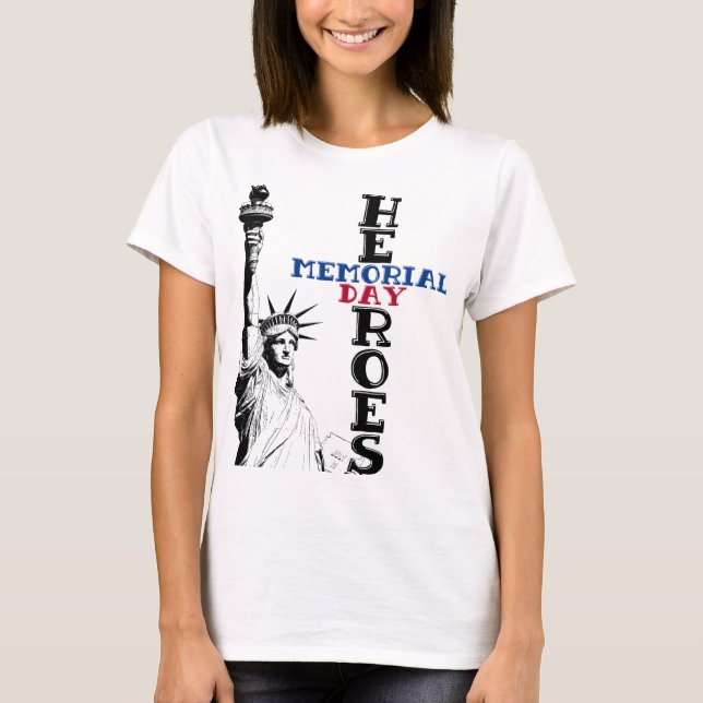 Camiseta Héroes del Día de la Memoria (Anverso)