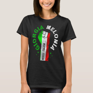 Camiseta Héroes italianos de Georgia Meloni