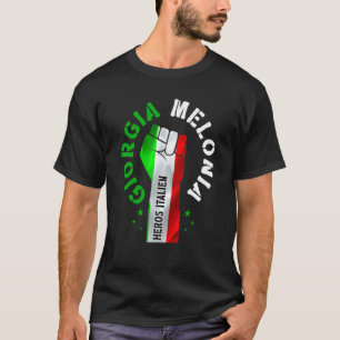 Camiseta Héroes italianos de Georgia Meloni