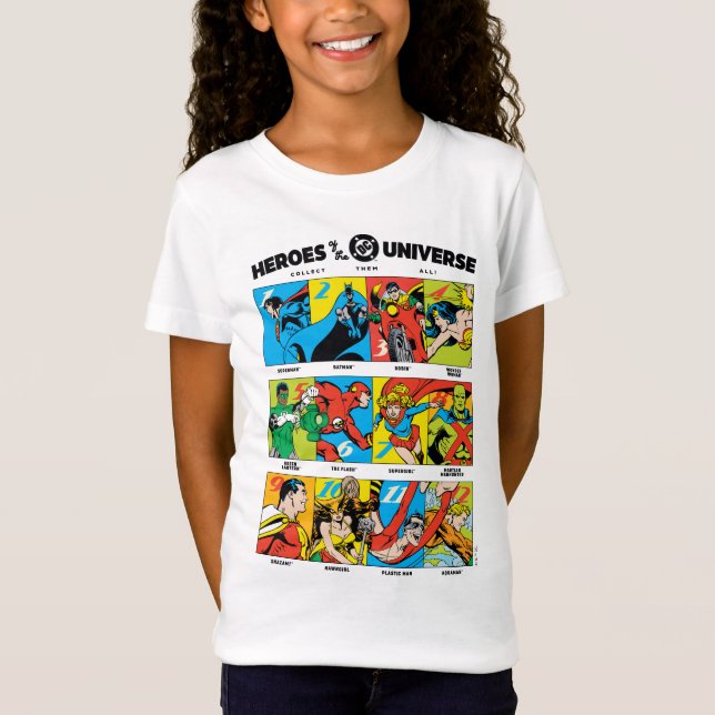 Camiseta Heroes of the DC™ Universe (Anverso)
