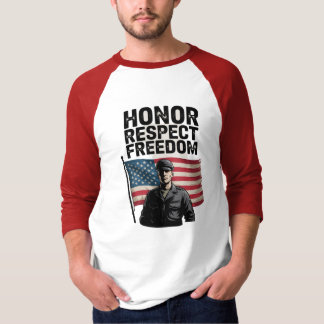 Camiseta Héroes Veterano Día Diseño Patriótico