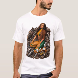 Camiseta Heroína Pin-Up de Inde Hero