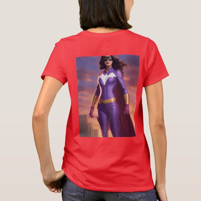 Camiseta Heroine potenciada (Reverso)