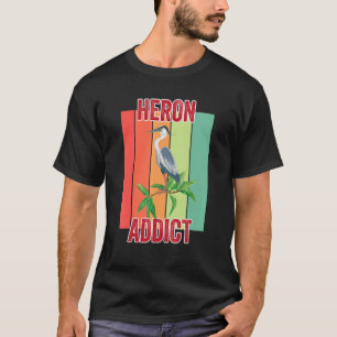 Camiseta Heron Addict Bird Watching