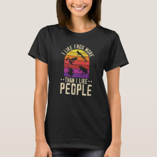 Camiseta Herpetóloga de animales Tadpole Frog