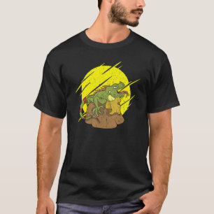 Camiseta Herpetología de Lizard Tropical