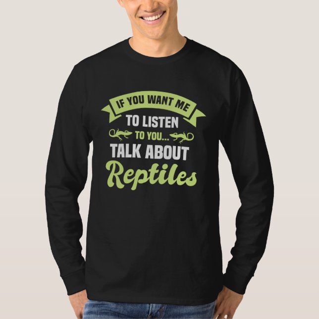 Camiseta Herpetologist Reptiles Lizard Herpetology Reptilia (Anverso)