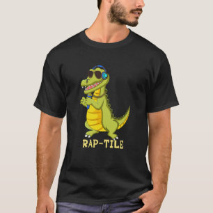 Camiseta Herpetólogo de la música del rapero del reptil rap