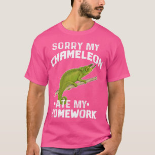 Camiseta Herpetólogo Del Reptile Chameleon Del mascota Jack