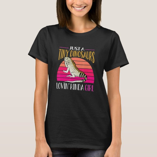Camiseta Herpetólogo Iguana Lizard Reptile (Anverso)