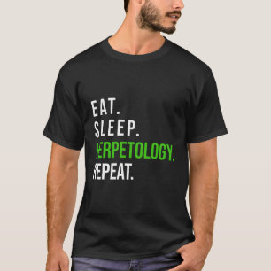 Camiseta Herpetólogo Lizard Gift Comen Herpetol Sleep