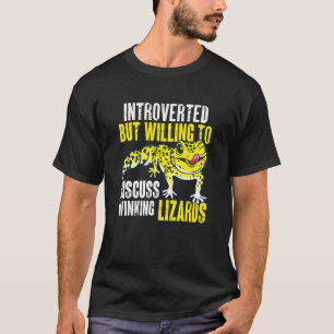 Camiseta Herpetólogo Lizard Reptile Leopard Gecko 1