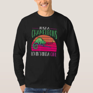 Camiseta Herpetólogo Retro Largarto Reptil Camaleón