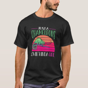 Camiseta Herpetólogo Retro Lizard Reptile Chameleon