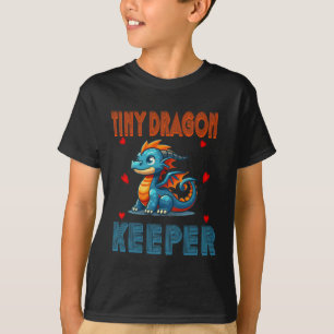 Camiseta Herpetólogo Tiny Dragon Keeper Crested Gecko
