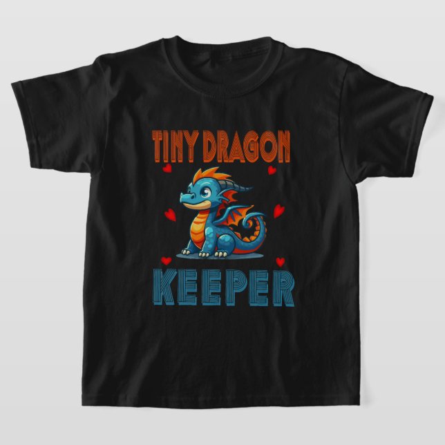 Camiseta Herpetólogo Tiny Dragon Keeper Crested Gecko (Distribución)