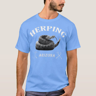Camiseta Herping Arizona con un rompeolas
