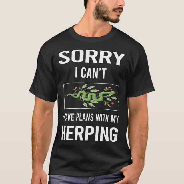 Camiseta Herping Herpetólogo Herpetology Herp Herper (Anverso)