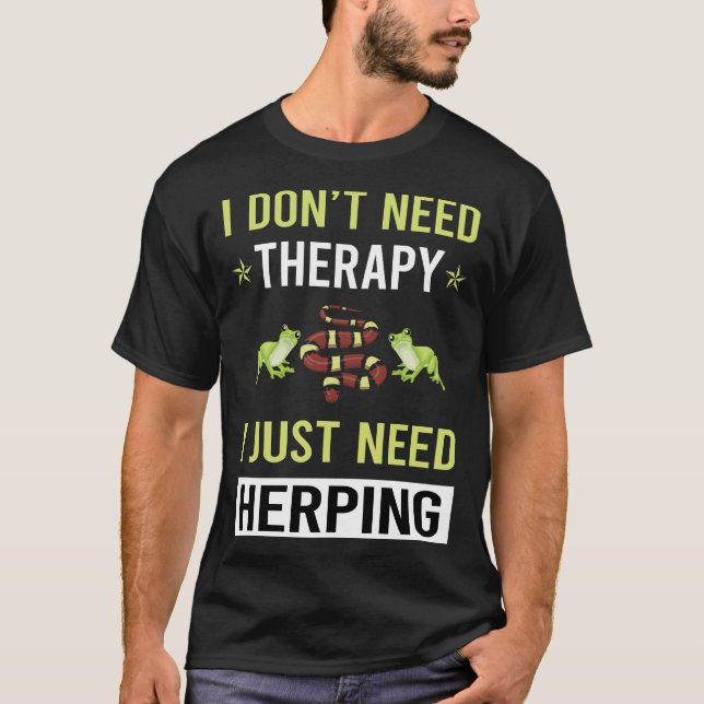 Camiseta Herping Herpetólogo Herpetology Herp Herper (Anverso)