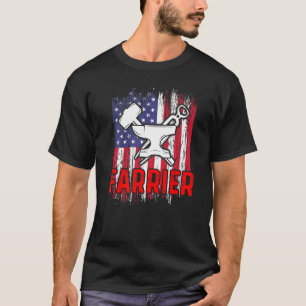 Camiseta Herrador herradura recorte casco equino herrar _4