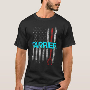 Camiseta Herrador herradura recorte casco equino herrar 87