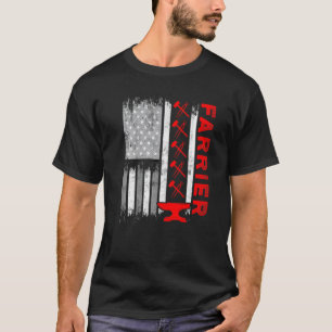 Camiseta Herrador herradura recorte casco herrado equino _4